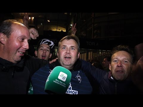 "Wir greifen richtig oben an" | Fan-Stimmen zum Werder-Sieg gegen Hertha BSC Berlin