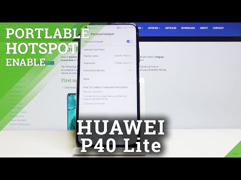 How to Enable Portable Hotspot on HUAWEI P40 Lite – Create Your Own Wi-Fi Network