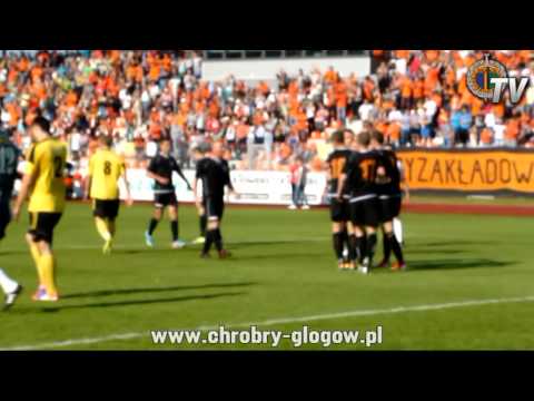 01.06.14: skrót meczu Chrobry-Gryf (4:0)