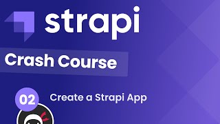 Download the video "Strapi Crash Course (with React & GraphQL) #2 - Create a Strapi App"