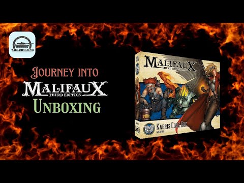 Unboxing Malifaux Third Edition: Kaeris Core Box #unboxing