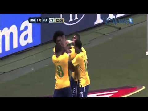 Brazil’s Douglas Costa skipped past 5 Peru players for quality assist