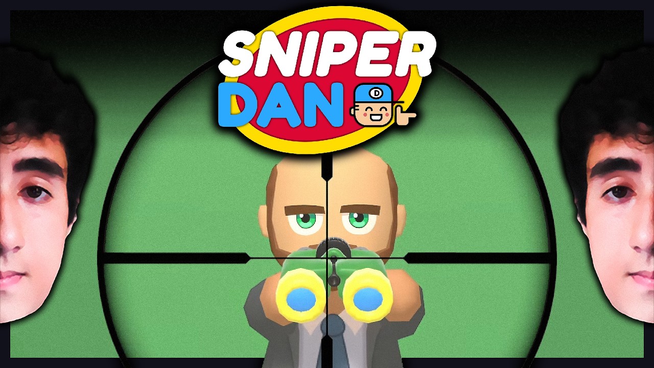 Felps ATIRANDO SOMENTE EM OBJETOS em Sniper Dan