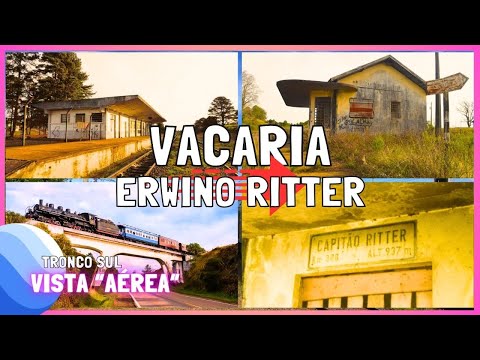 Uma Viagem entre as Estações Vacaria e Capitão Erwino Ritter | Vacaria-RS  Google Earth Tour Virtual