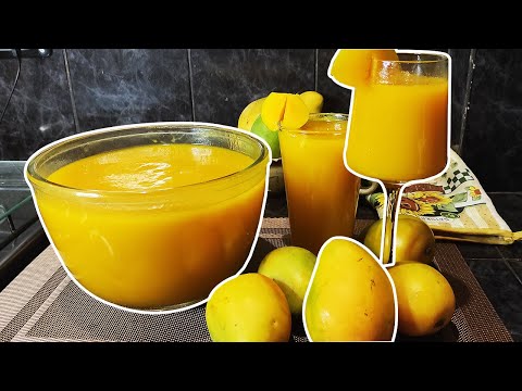 Receta CHICHA de MANGO 🥭/COCINAR DE CORAZÓN