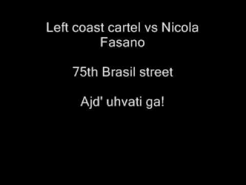 Left Coast Cartel vs Nicola Fasano 75th Brasil streat - Ajd' uhvati ga (remix)