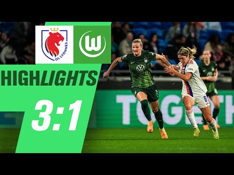 Hegerberg trifft doppelt | Highlights | UWCL | OL Lyonnes - VfL Wolfsburg