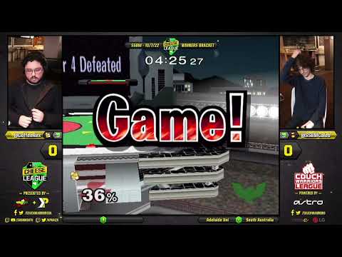 The Cheese League Jul'22 SSBM: CoffeeRex vs Caleb (Fox vs C. Falcon)