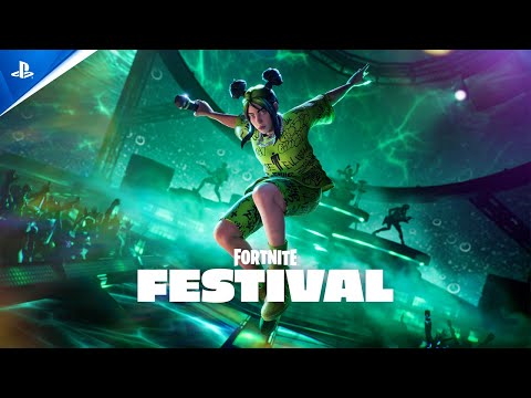 Fortnite Festival - Season 3 Billie Eilish Cinematic Trailer | PS5 & PS4 Games