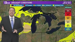 Drought conditions improve in West Michigan