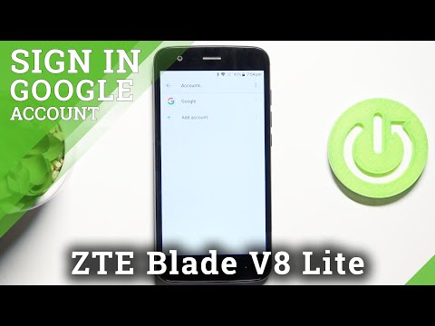 How to Manage Google Account in ZTE Blade V8 Lite – Add / Remove Google Account