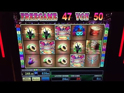 Bally Wulff - Brazilian Samba - 60 Freispiele auf 4.50 Euro Einsatz - MEGA BIG WIN - Part 2