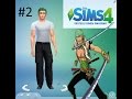 Sims 4 Create a Sim Demo # 2 Lorenor Zorro (1/2 ...