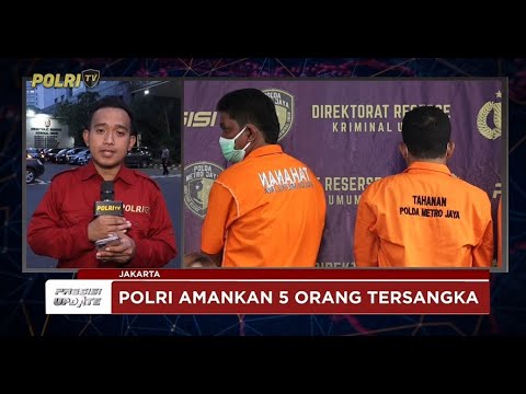 PRESISI UPDATE: POLRI BERHASIL AMANKAN 5 PELAKU KEKERASAN TERHADAP APARAT DI DEPOK 21/04/25 (19.00)