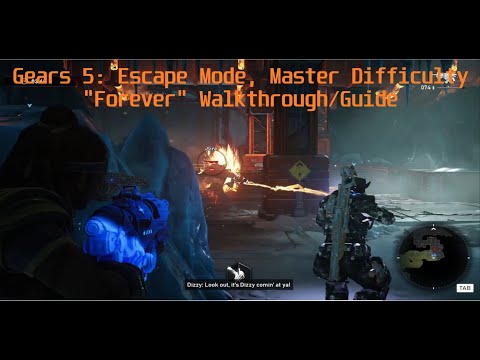 Gears 5: Escape Mode, Master difficulty. "Forever" walkthrough/guide