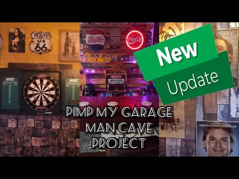 UPDATE ON MY QUARANTINE MANCAVE PROJECT #mancave #quarantine #coolproject