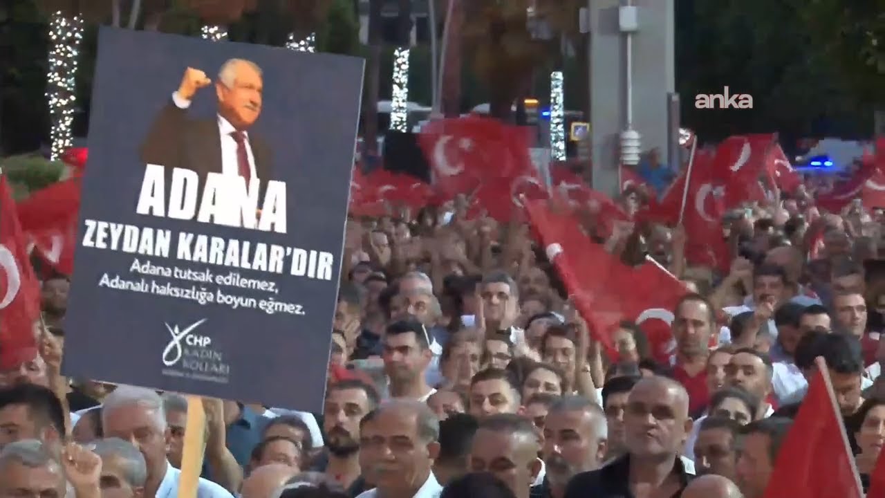 "Adana İradesine Sahip Çıkıyor" mitingi yapılıyor / #Canlı