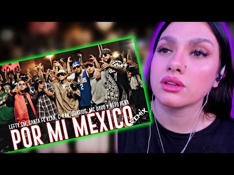 For My Mexico Remix 🇲🇽 - Lefty SM, Santa Fe Klan, Dharius, C-Kan, MC Davo & Neto Peña | REACTION