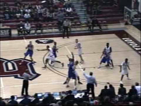 3) 2 of 4 - Full game (time on floor) vs. LMU (2009)
