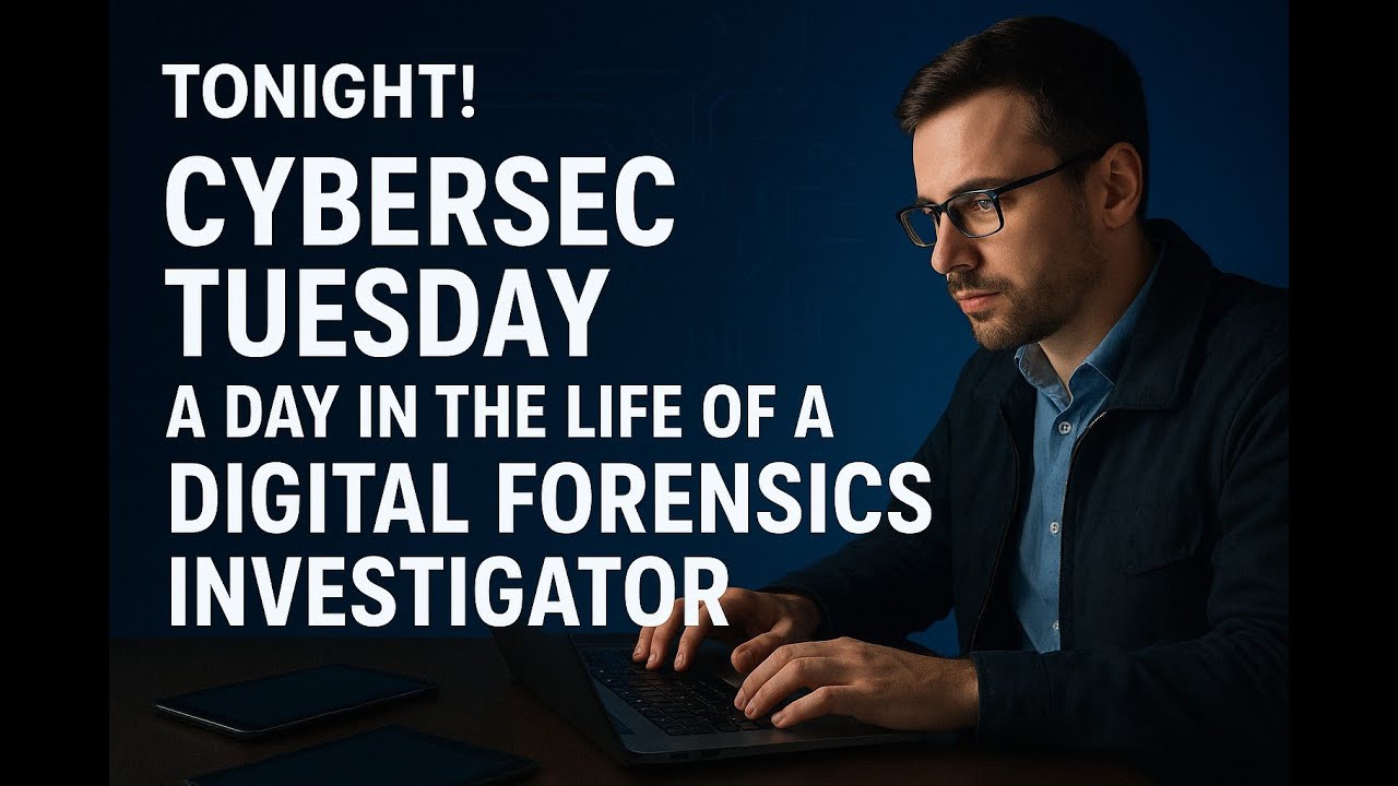CyberSec Tuesday: A Day in the Life of a Digital Forensics Investigator