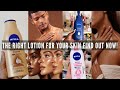 You Re Using The Wrong Lotion Here S The Best NIVEA Body Lotions Fair Chocolate Dark Dry Skin