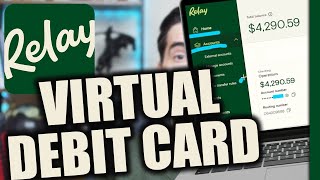 Relay Bank How to Create Virtual Debit Card