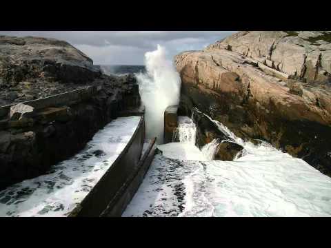 Ocean wave plant destroyed by winter storm