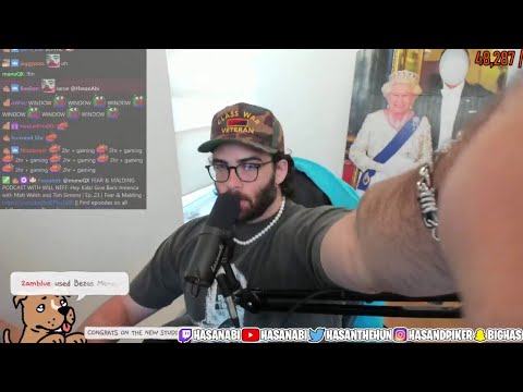 1/2 HasanAbi October 20, 2021 – First Stream from the New House, Grimes DM'd Hasan, NETFLIX Walkout