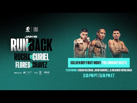 GOLDEN BOY FIGHT NIGHT PRELIMINARY BOUTS | Alexis Rocha vs. Raul Curiel 2