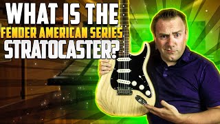 Video thumbnail for What Is The Fender American Series Stratocaster? by Cryptic Mask Guitar
