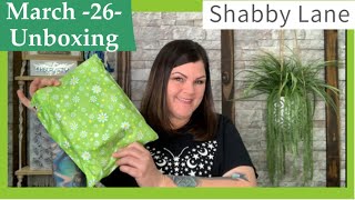 Shabby Lane T-Shirt of the month club // March Unboxing