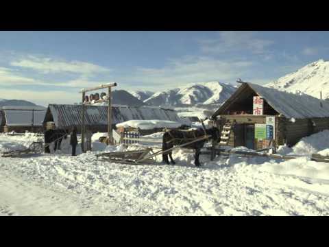 Traditional ski festival in Altai-region china