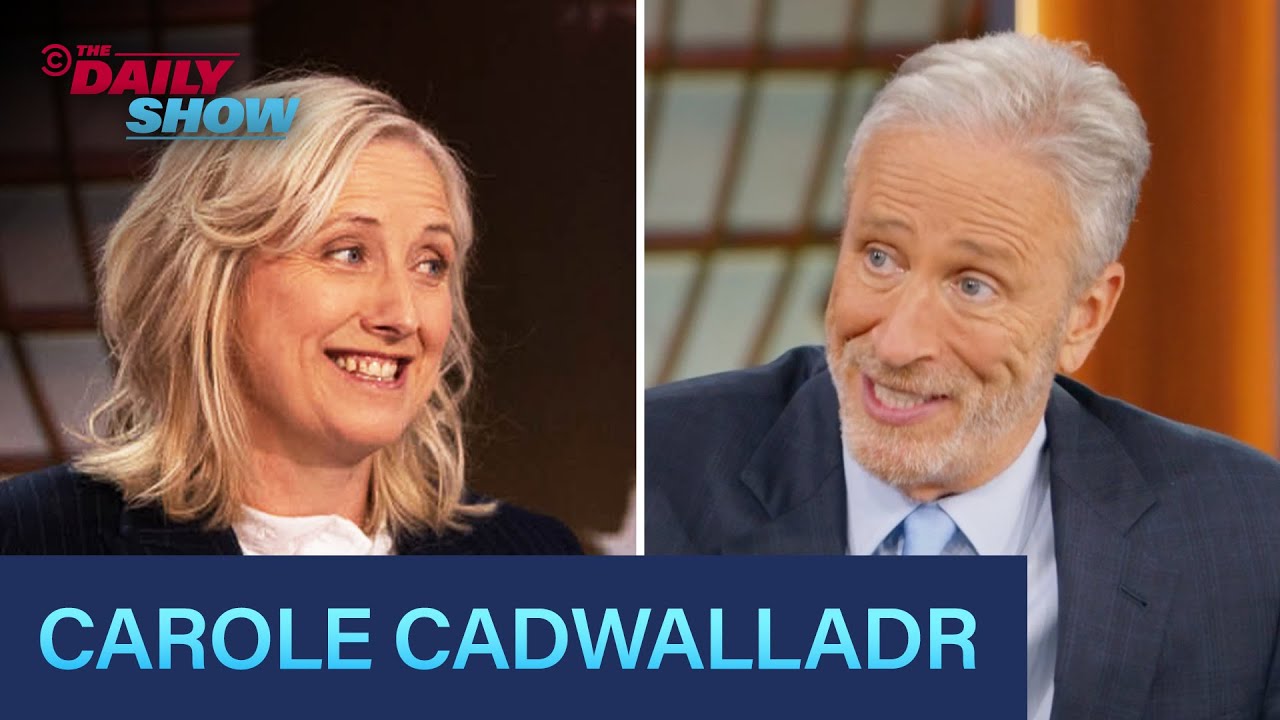 Carole Cadwalladr - Broligarchs, AI, and a Techno-Authoritarian Surveillance State | The Daily Show