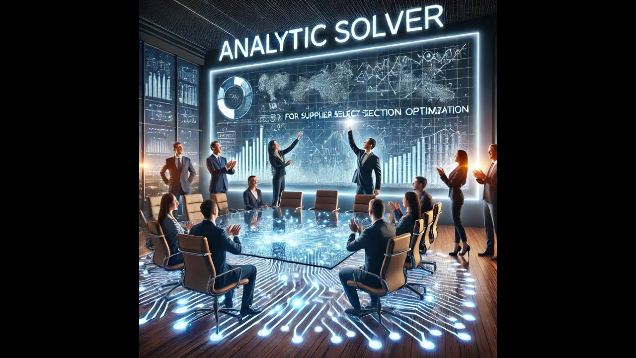 Supplier Selection Optimization with Analytic Solver: Streamlining Decisions in Excel