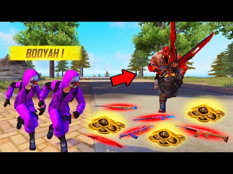 RETO: SOLO PODEMOS USAR LAS ARMAS QUE NOS DA EL CARNICERO 😰 FREE FIRE