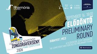 Download lagu Franz Liszt International Piano Competition - Preliminary Round  | 16 September 2026 mp3