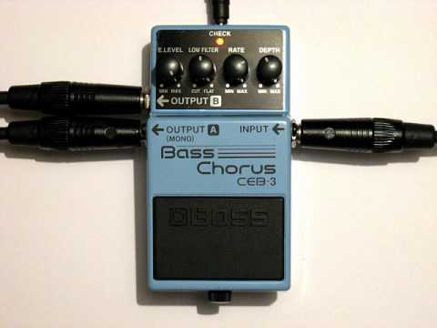 BOSS CEB-3 Bass Chorus Demo