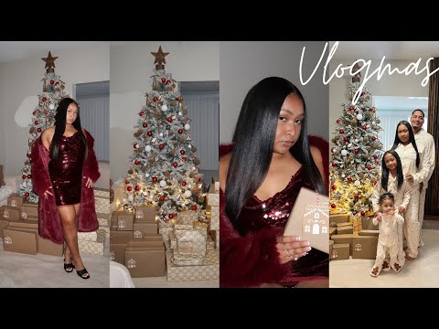 VLOGMAS | Christmas Day + Opening Gifts + Shopping + Hosting Xmas Party & More