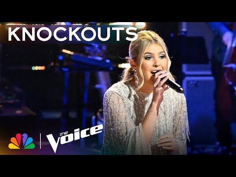 Tatum Scott's Vulnerable Country Spin on Noah Kahan's "Stick Season" | The Voice Knockouts | NBC
