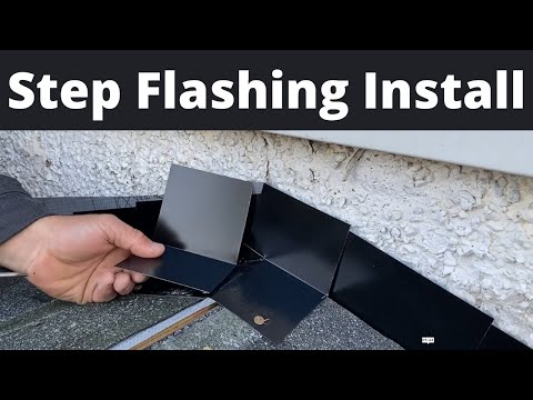 How To Install Step Flashings