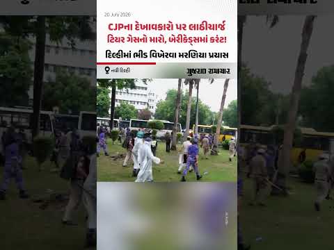 Delhi Protest: જંતર-મંતર ખાતે વિરોધ કરી રહેલા પ્રદર્શનકારીઓ પર લાઠીચાર્જ બાદ ટિયર ગેસનો મારો Delhi Protest: જંતર-મંતર ખાતે વિરોધ કરી રહેલા પ્રદર્શનકારીઓ પર લાઠીચાર્જ બાદ ટિયર ગેસનો મારો