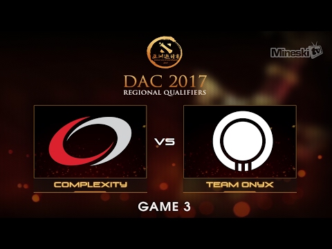Complexity vs Onyx | Dota 2 Asia Championship | Winner's Bracket Semifinals | Best of 3 | Game 3