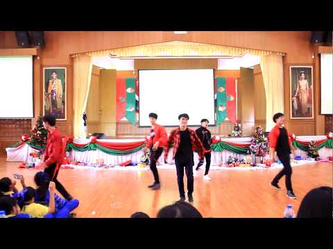 B.2-SEAT cover BTS - Fire , Monsta X - Stuck @Strisuksa Dance Contest 2017 (25/12/2017)