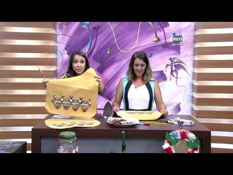 Mulher.com - 22/10/2015 - Trabalhos com réguas de barrado - Isamara Custódio PT2