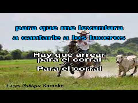 El Caporal del Hato - Francisco Montoya - Karaoke