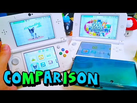 Comparison - NEW Nintendo 3DS vs. 3DS & 3DS XL