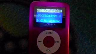 4GB MP3 Player (2) playing a choon