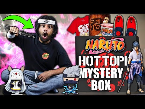 I Cleared Out An Entire HOT TOPIC Of EVERY NARUTO PRODUCT That They Had In Stock... 4 ($1000)