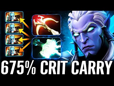 🔥 Phantom Assassin Daedalus + Mjollnir 675% CRIT Cancer Carry —100% Invincible PL Counter Dota 2 Pro