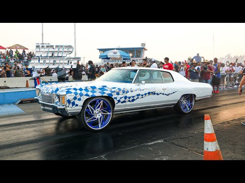 WhipAddict: Jay's Custom Painted Twin Turbo 71' Chevy Impala Donk on 26s, Goes 2-0 Vs Donkmaster